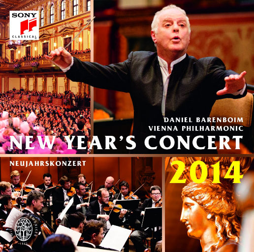 Daniel Barenboim,Wiener Philharmoniker – 2014维也纳新年音乐会 (丹尼尔·巴伦博伊姆,维也纳爱乐乐团)-OppsUpro音乐帝国