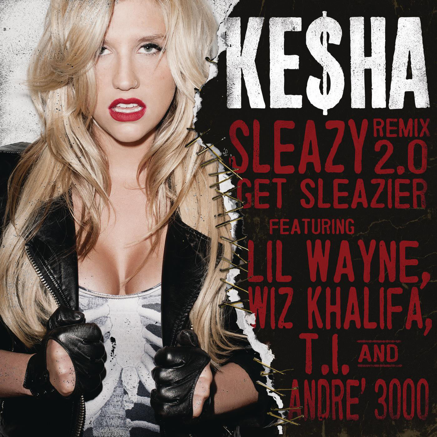 Ke$ha – Sleazy REMIX 2.0 Get SleazierⒺ【44.1kHz／16bit】美国区-OppsUpro音乐帝国