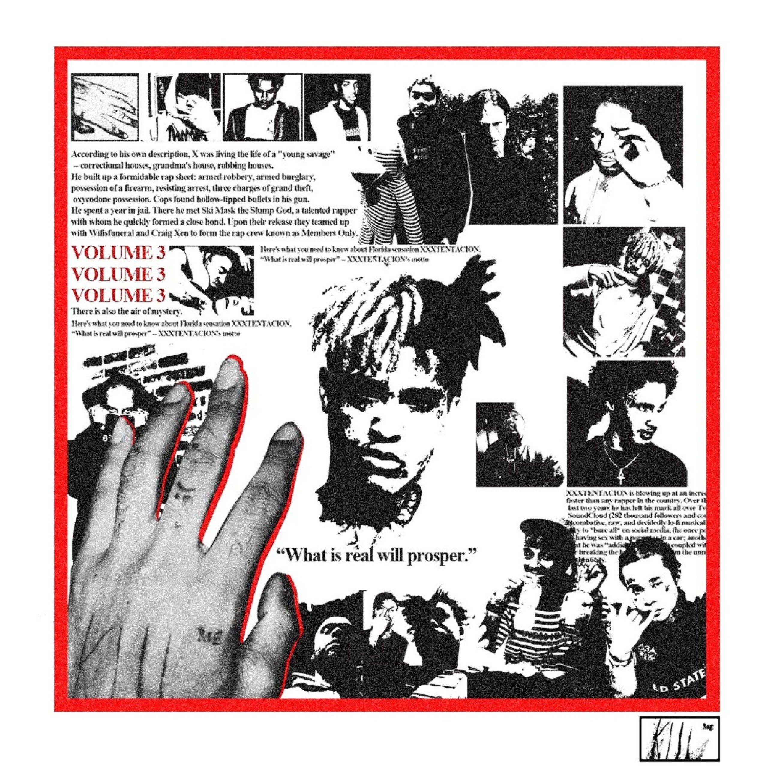 Xxxtentacion – XXXTENTACION Presents： Members Only, Vol. 3Ⓔ【44.1kHz／16bit】意大利区-OppsUpro音乐帝国