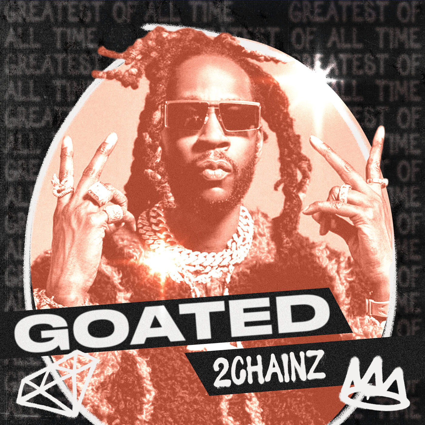 2 Chainz – GOATED： 2 ChainzⒺ【44.1kHz／16bit】美国区-OppsUpro音乐帝国