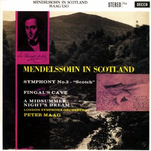 Peter Maag, London Symphony Orchestra – Mendelssohn：Symphony No.3Midsummer Night’s Dream【192kHz／24bit】-OppsUpro音乐帝国