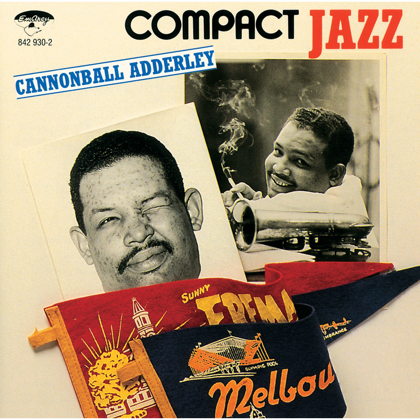 Cannonball Adderley – Compact Jazz【44.1kHz／16bit】英国区-OppsUpro音乐帝国