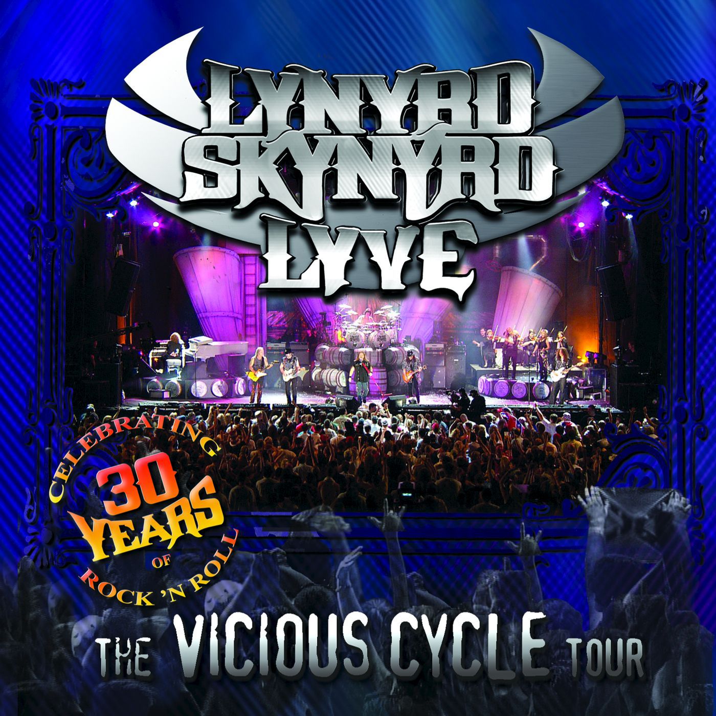 Lynyrd Skynyrd – Lynyrd Skynyrd- Lyve (2003 – Live At Amsouth Amphitheatre, TN)【44.1kHz／16bit】英国区-OppsUpro音乐帝国