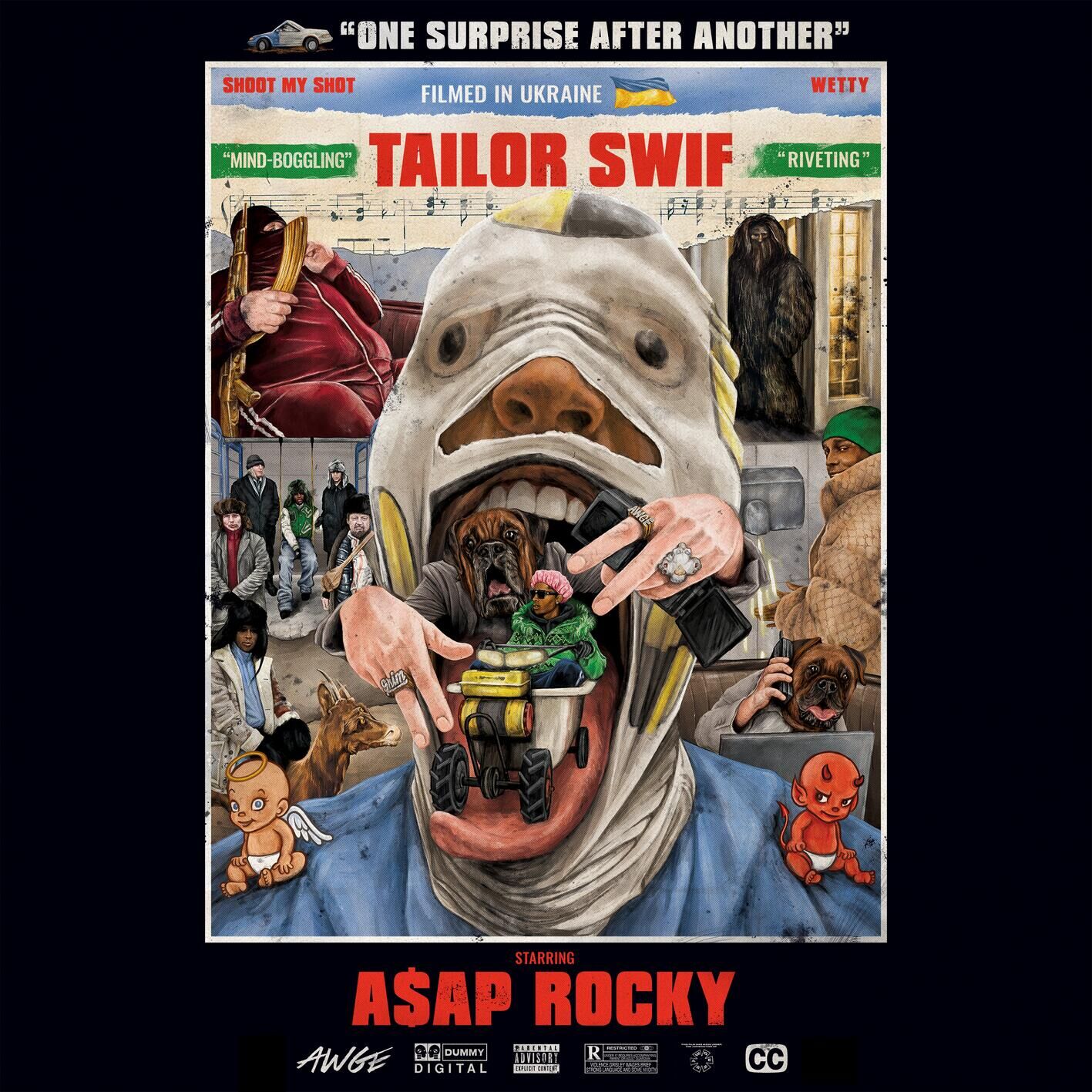 A$AP Rocky – Tailor SwifⒺ【88.2kHz／24bit】澳大利亚区-OppsUpro音乐帝国