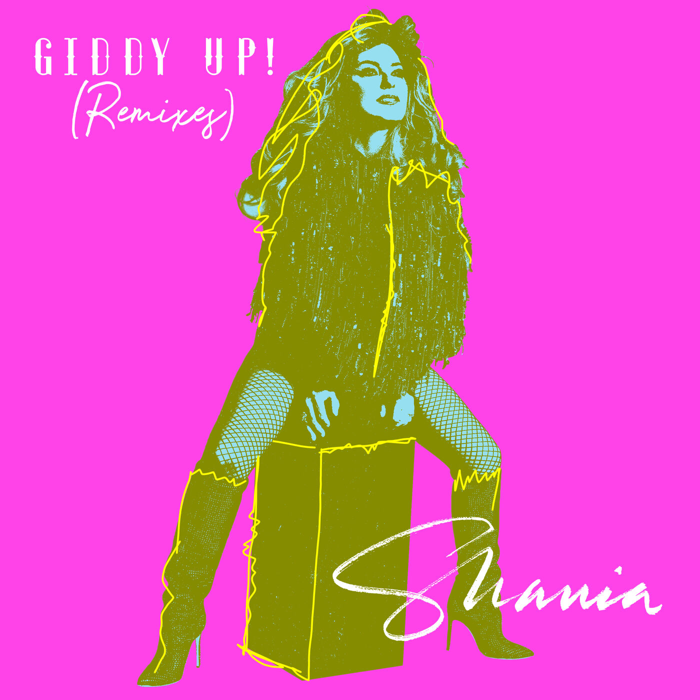 Shania Twain – Giddy Up! (Malibu Babie Remix)【44.1kHz／16bit】法国区-OppsUpro音乐帝国