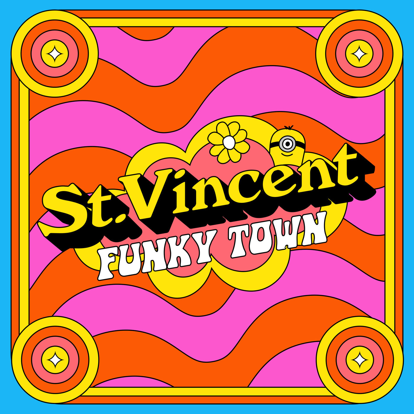 St. Vincent – Funkytown (From ＇Minions： The Rise of Gru＇ Soundtrack)【44.1kHz／24bit】西班牙区-OppsUpro音乐帝国
