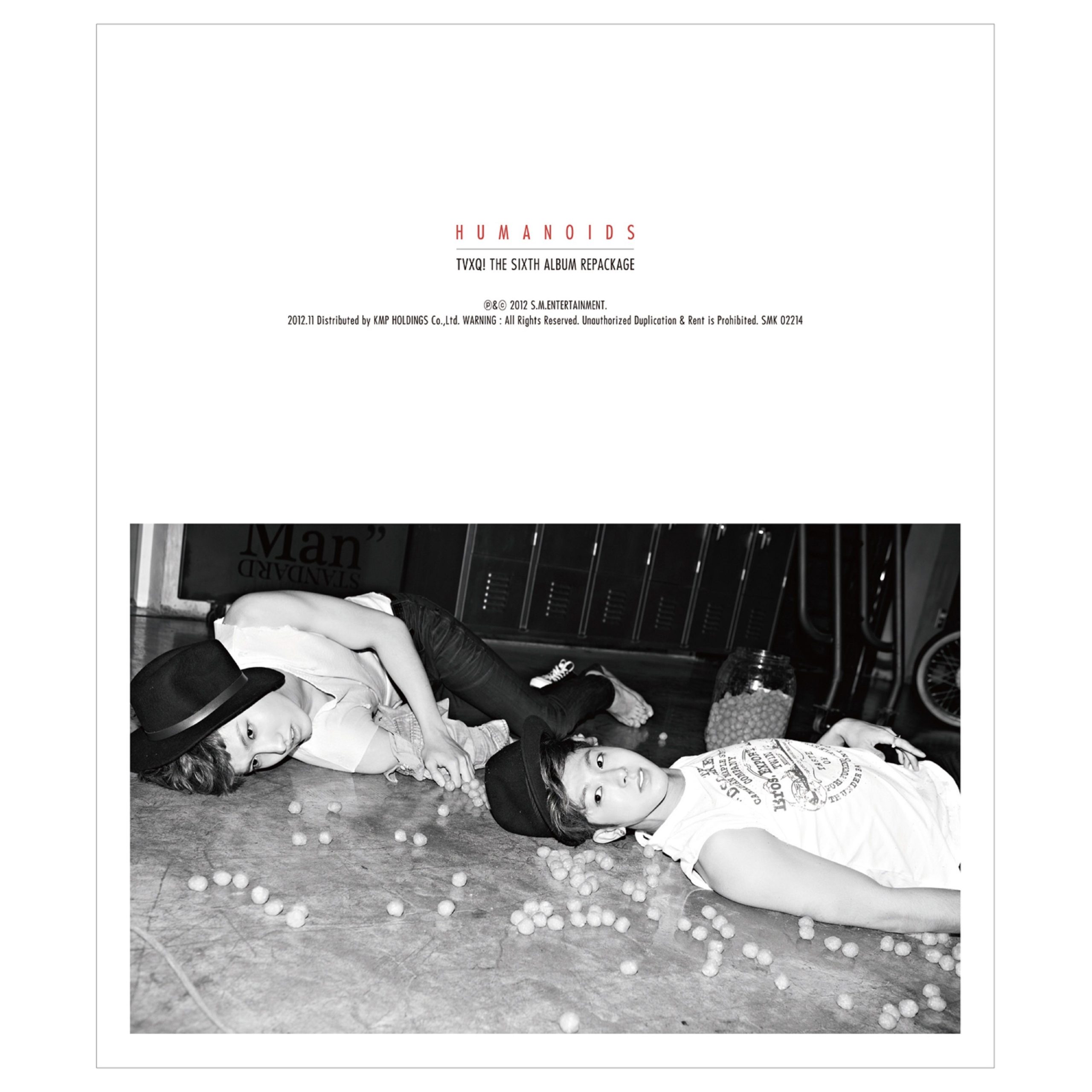 TVXQ! – Humanoids – The 6th Album Repackage【44.1kHz／16bit】英国区-OppsUpro音乐帝国