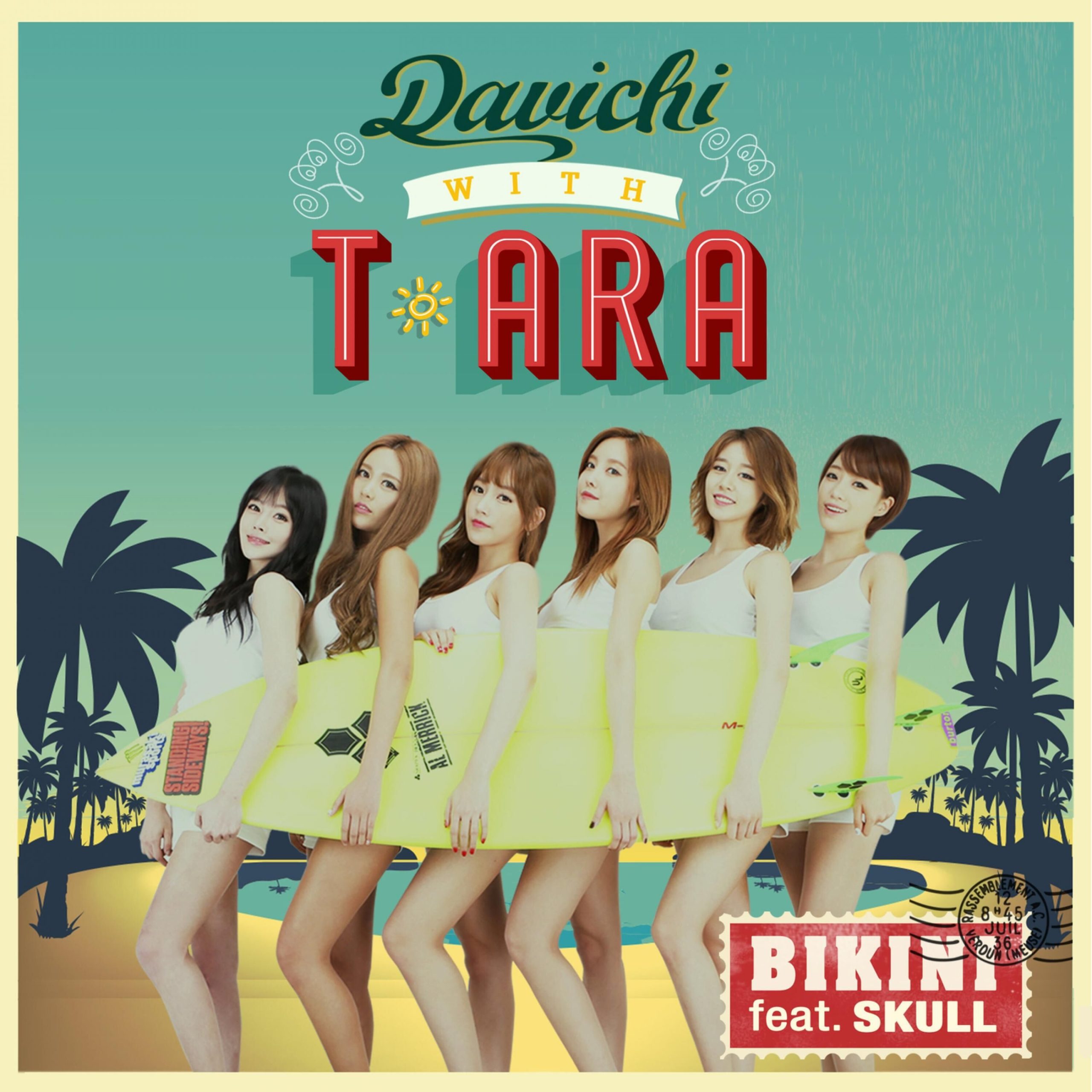 T-ara – 비키니 (feat. SKULL)【44.1kHz／16bit】英国区-OppsUpro音乐帝国