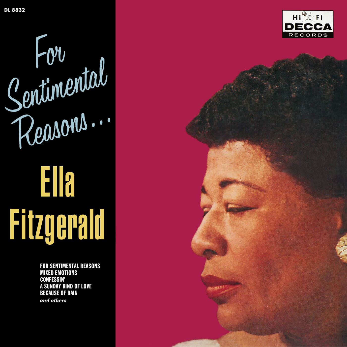 Ella Fitzgerald – For Sentimental Reasons【44.1kHz／16bit】法国区-OppsUpro音乐帝国