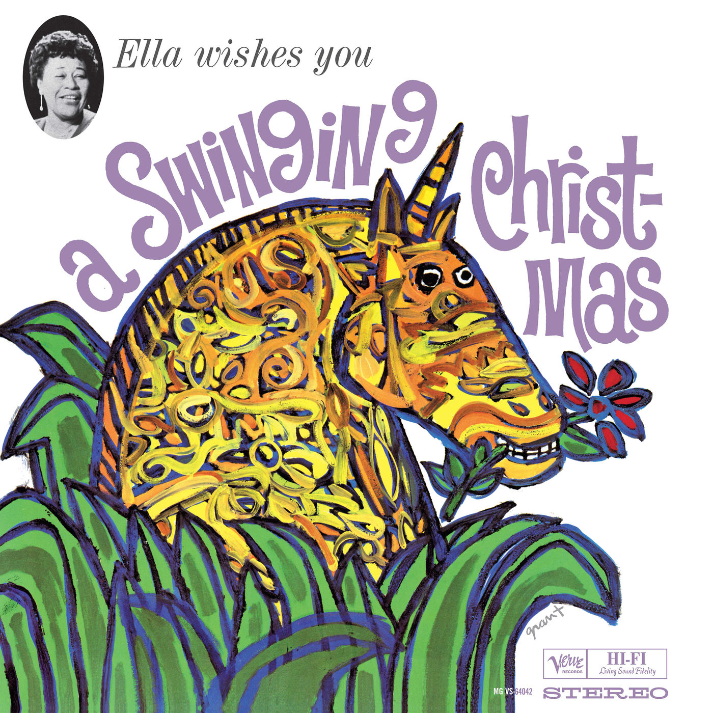 Ella Fitzgerald – Ella Wishes You A Swinging Christmas【44.1kHz／16bit】法国区-OppsUpro音乐帝国