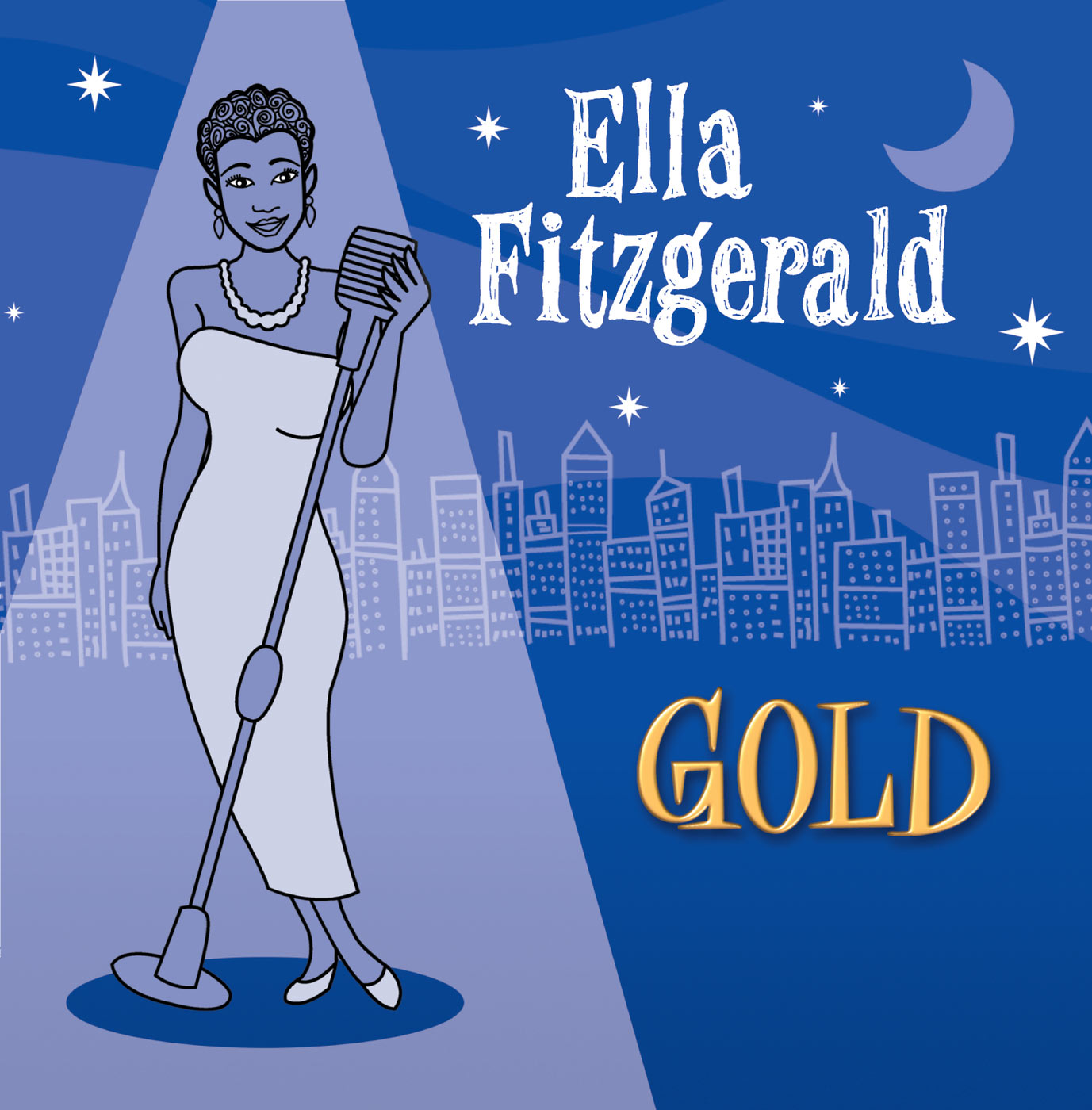 Ella Fitzgerald – Ella Fitzgerald – Gold【44.1kHz／16bit】法国区-OppsUpro音乐帝国