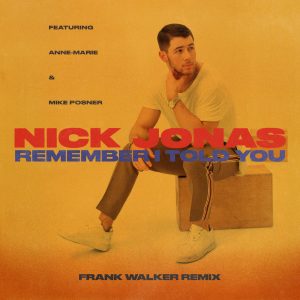 Nick Jonas – Remember I Told You (Frank Walker Remix)【44.1kHz／16bit】美国区-OppsUpro音乐帝国