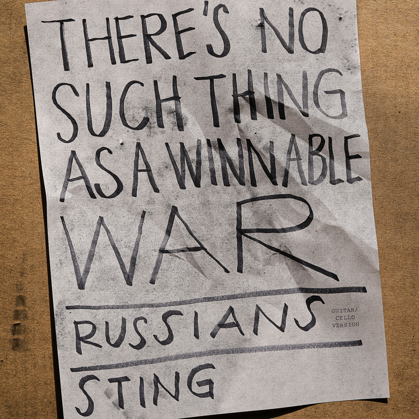 Sting – Russians (Guitar／Cello Version)【44.1kHz／24bit】德国区-OppsUpro音乐帝国