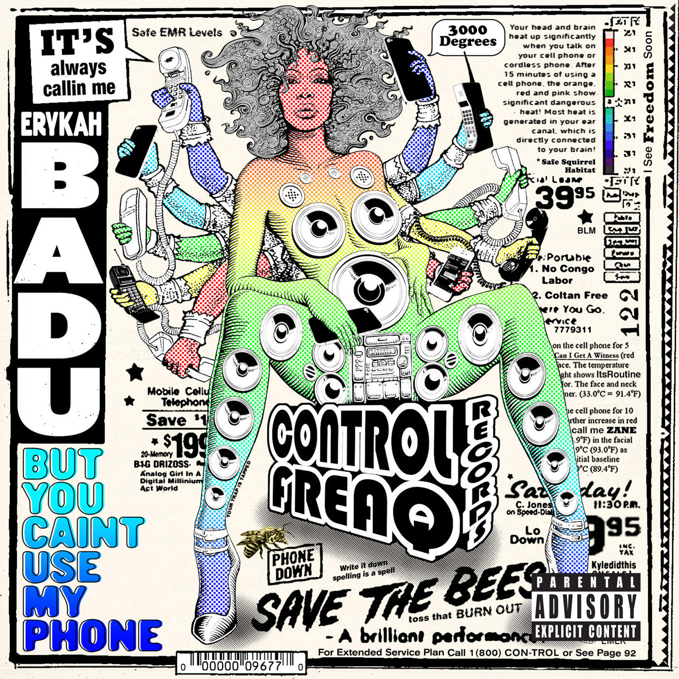 Erykah Badu – But You Caint Use My Phone (Mixtape)Ⓔ【44.1kHz／16bit】爱尔兰区-OppsUpro音乐帝国