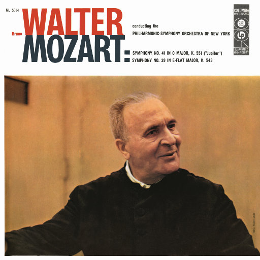 Bruno Walter – 莫扎特: 第39 & 第41交响曲 (瓦尔特 & 纽约爱乐乐团)-OppsUpro音乐帝国