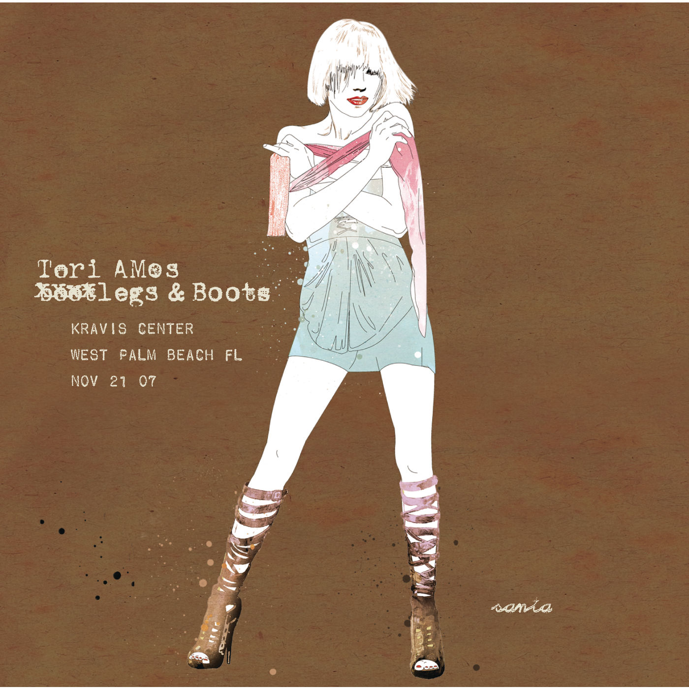 Tori Amos – Legs and Boots： West Palm Beach, FL – November 21, 2007 (Live In West Palm Beach 11／21／07)【44.1kHz／16bit】爱尔兰区-OppsUpro音乐帝国