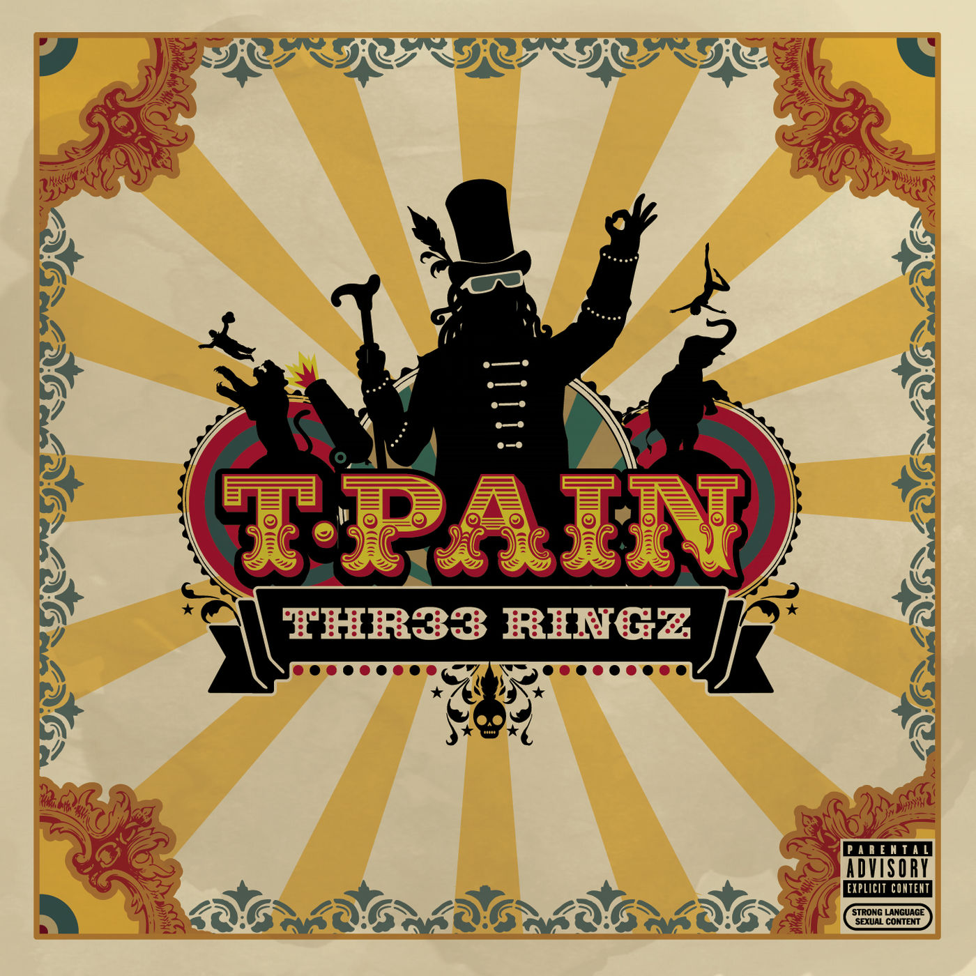 T-Pain – Three Ringz (Thr33 Ringz) (Expanded Edition)Ⓔ【44.1kHz／16bit】荷兰区-OppsUpro音乐帝国