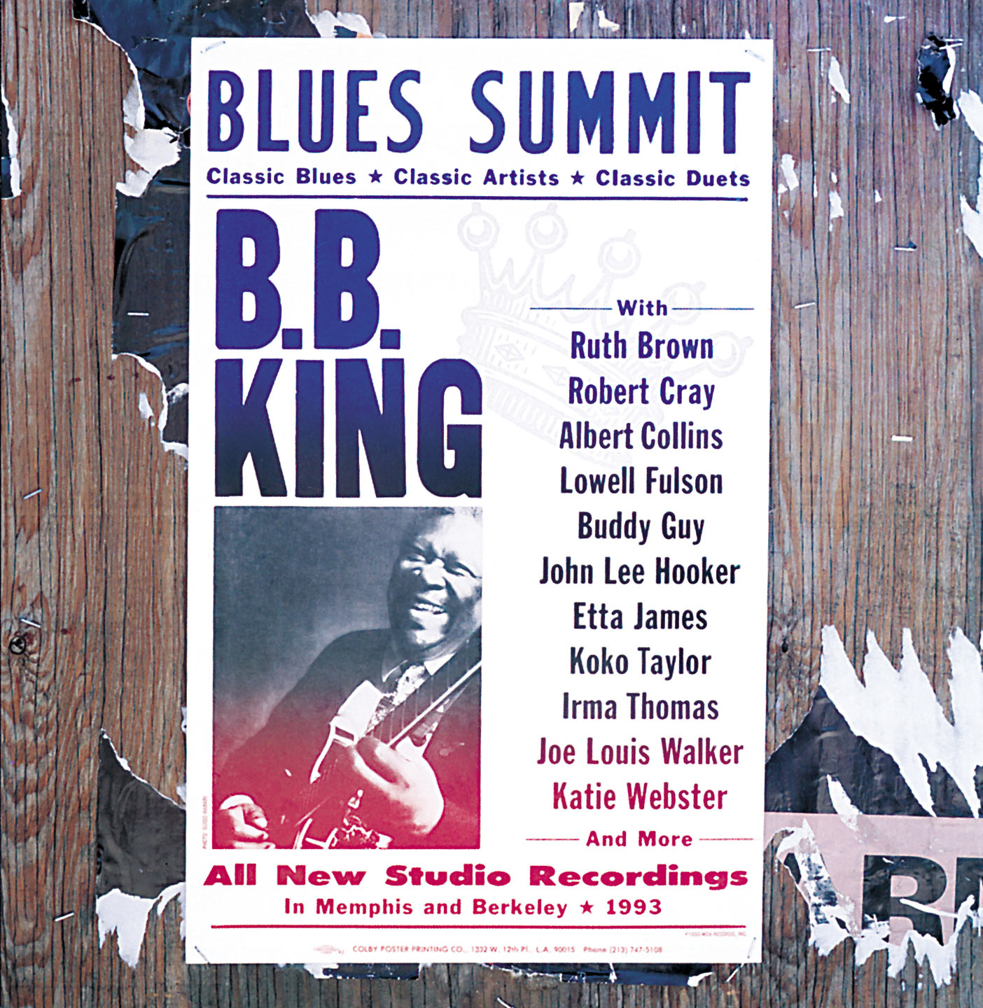 B.B. King – Blues Summit【44.1kHz／16bit】爱尔兰区-OppsUpro音乐帝国