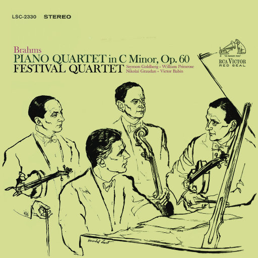The Festival Quartet – 勃拉姆斯：C小调第三钢琴四重奏，Op.60-OppsUpro音乐帝国