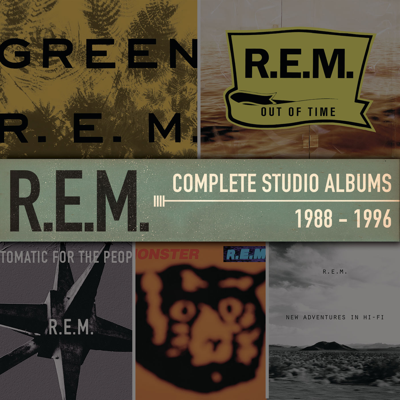 R.E.M. – Complete Studio Albums 1988-1996Ⓔ【48kHz／24bit】爱尔兰区-OppsUpro音乐帝国