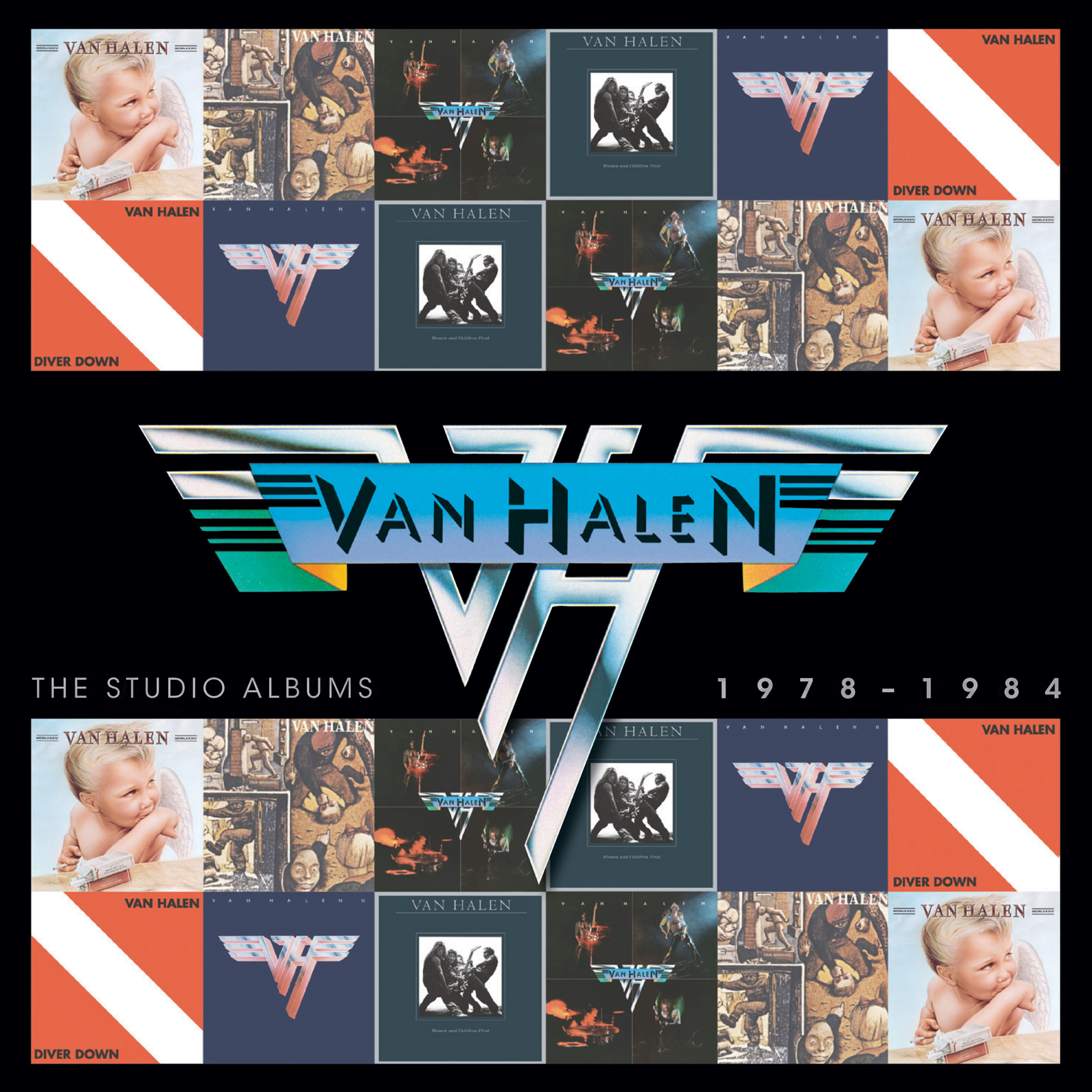 Van Halen – Studio Albums 1978-1984【192kHz／24bit】卢森堡区-OppsUpro音乐帝国