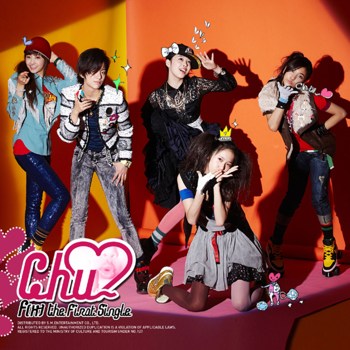 f(x) - The 1st Single ＇Chu~♡＇【44.1kHz／16bit】法国区-OppsUpro音乐帝国