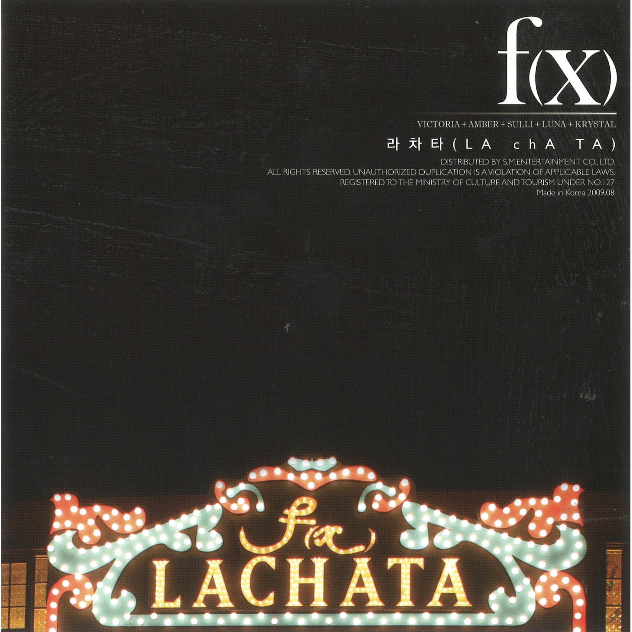图片[1]-f(x) – 라차타 LA chA TA【44.1kHz／16bit】法国区-OppsUpro音乐帝国