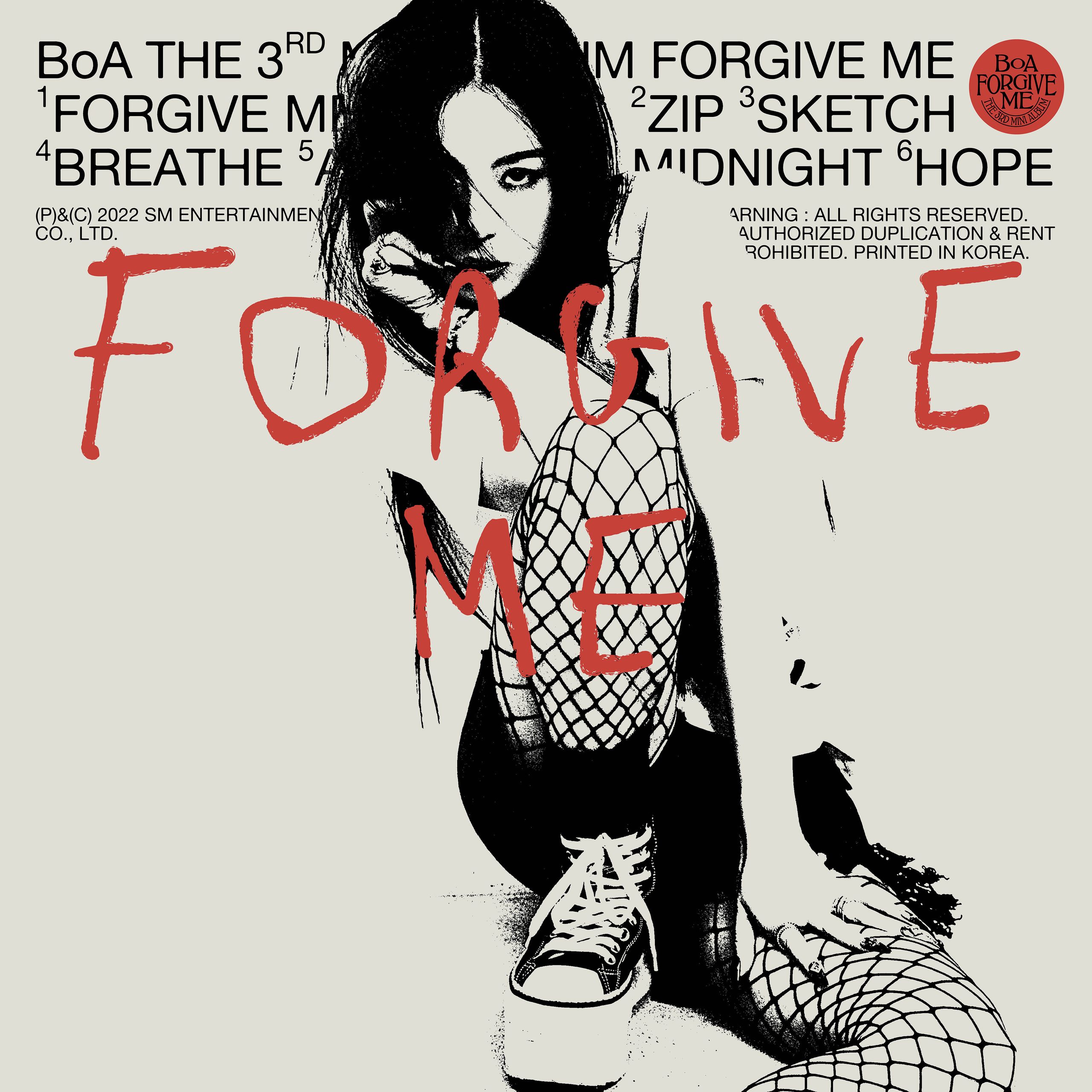 BoA - Forgive Me - The 3rd Mini Album【44.1kHz／16bit】德国区-OppsUpro音乐帝国